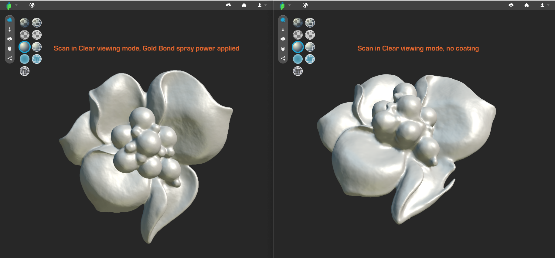3D Scanning with Gold Bond Powder1