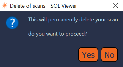 Delete Scan